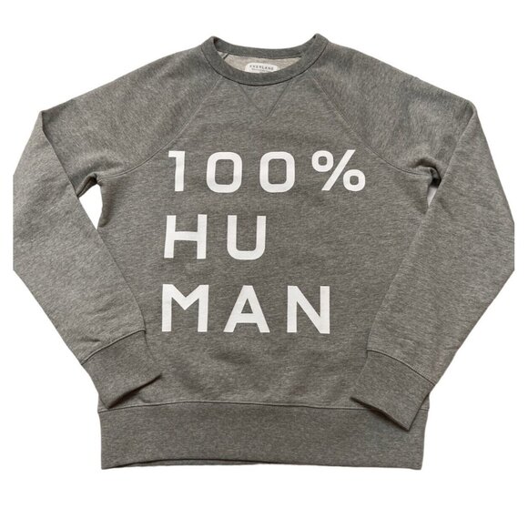 Everlane 100% Human Sweatshirt Womens XXS - Picture 1 of 7